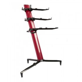 Atril de teclado  STAY 3 brazos (rojo)