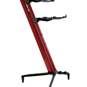 Atril de teclado  STAY 2 brazos (rojo)