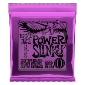 Cuerdas eléctrica ernie ball 2220 power slinky 11-48